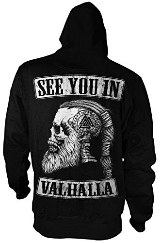 See You IN Valhalla Herren Hoodie | Thor | Vikings Shirt | Ragnar | Rising | Walhalla | Wodan | Wikinger | Valknut | Odin | Männer Kapuzen-Sweatshirt | Pullover See You IN Valhalla Herren Hoodie | Thor | Vikings Shirt | Ragnar | Rising | Walhalla | Wodan | Wikinger | Valknut | Odin | Männer Kapuzen-Sweatshirt | Pullover von mycultshirt