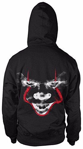 mycultshirt Clown says Hello Kapuzenpullover Sweatshirt Hoody Horror Clown Film Movie Dead von mycultshirt