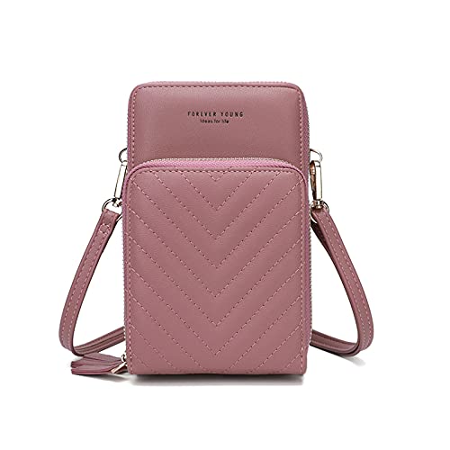 myfriday Kleine Umhängetasche für Damen, Mini Messenger Schulter Handtasche Geldbörse mit Kreditkartenfächern von myfriday