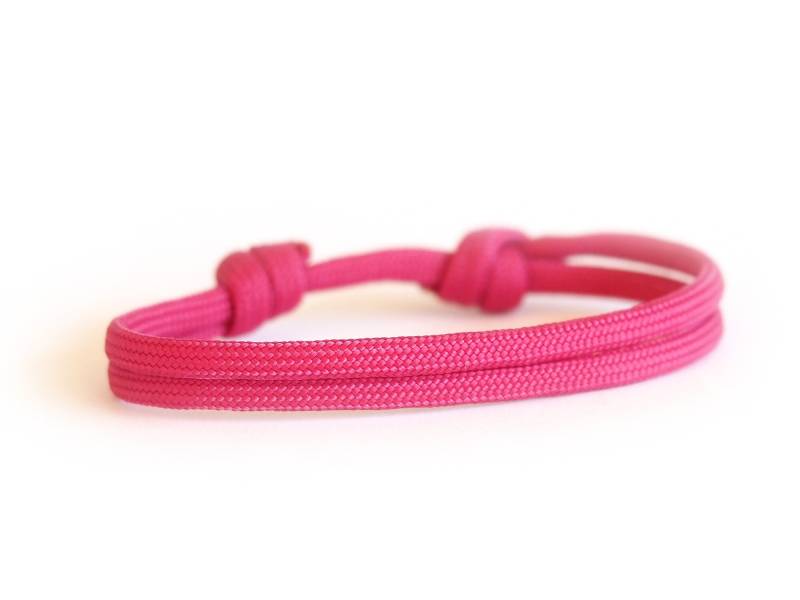 Myjori Surfer Armband Aus Segeltau Fuchsia von myjori
