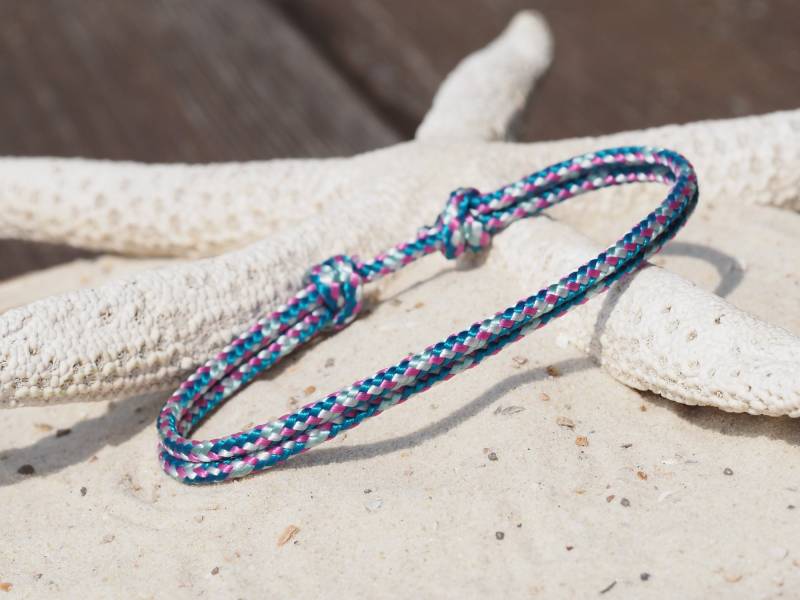 Surfer Strand Fußband, Boho Ethno Fußkettchen Frauen, Handmade Festival Schmuck, Wasserfest & Verstellbar von myjori