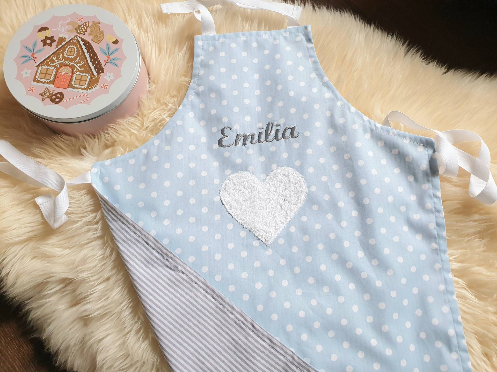 Kinderschürze Mit Namen von mykizi