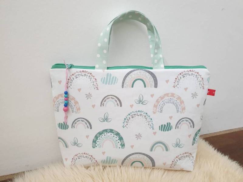 Musiktasche Regenbogen Pastell von mykizi
