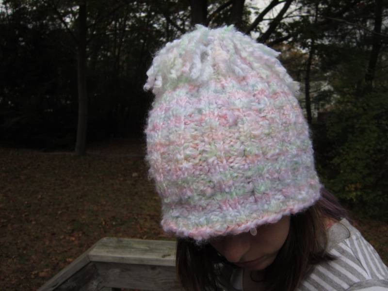 Pastell Strickmütze von mykoalakrafts