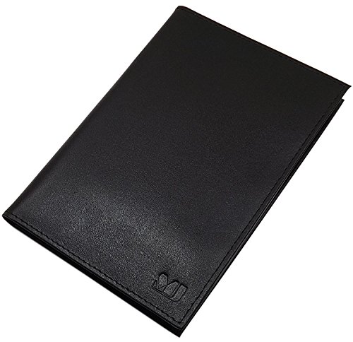 Echt Leder Ausweismappe 2 Fächer in Vegetabil Gegerbtem Rinderleder MJ-Design-Germany in Schwarz Echt Leder Ausweismappe 2 Fächer in Vegetabil Gegerbtem Rinderleder MJ-Design-Germany in Schwarz von myledershop