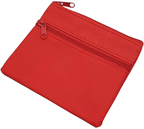 myledershop Geldbörse / Geldbeutel / Portemonnaie / Portmonaise / Geldtasche / Portmonee (Rot) von myledershop