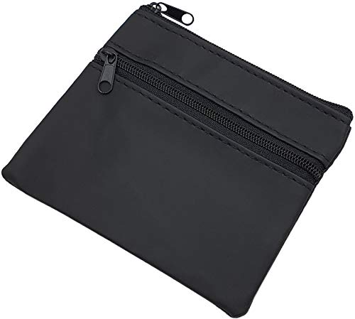 Geldbörse / Geldbeutel / Portemonnaie / Portmonaise / Geldtasche / Portmonee (Schwarz) von myledershop