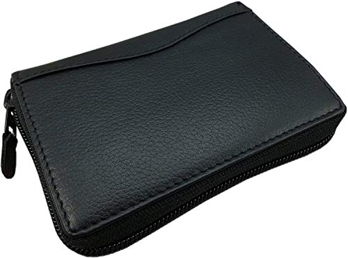 Universal Leder Kreditkartenetui und Geldbörse / Geldbeutel / Portemonnaie / Portmonaise / Geldtasche / Portmonee in Schwarz oder Rot (Schwarz) Universal Leder Kreditkartenetui und Geldbörse / Geldbeutel / Portemonnaie / Portmonaise / Geldtasche / Portmonee in Schwarz oder Rot (Schwarz) von myledershop
