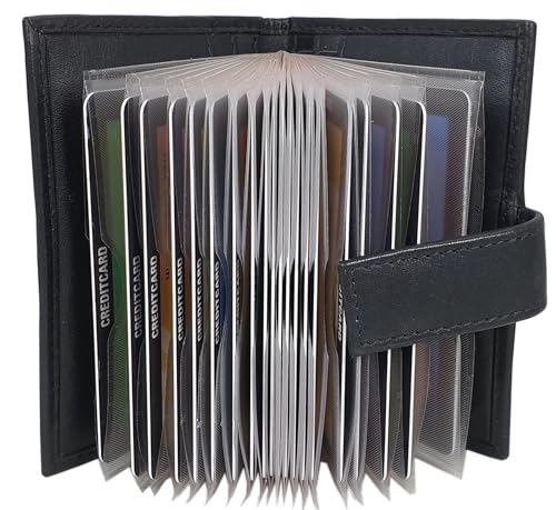 myledershop XXL Soft-Rindleder Kreditkartenetui/Kartenetui/Visitenkartenetui/Scheckkartenetui/Kartenmäppchen mit RFID & NFC Schutz in Schwarz myledershop XXL Soft-Rindleder Kreditkartenetui/Kartenetui/Visitenkartenetui/Scheckkartenetui/Kartenmäppchen mit RFID & NFC Schutz in Schwarz von myledershop
