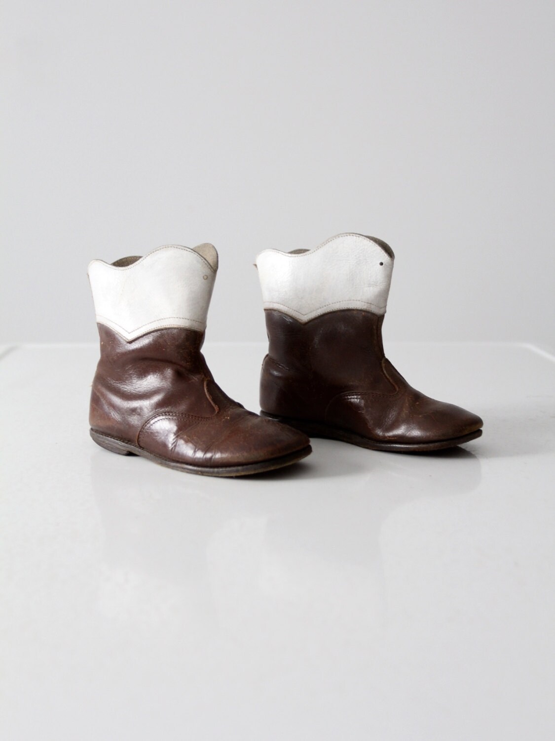 1950Er Kinder Cowboy Stiefel, Vintage Western Stiefel von mylittlehuckleberry