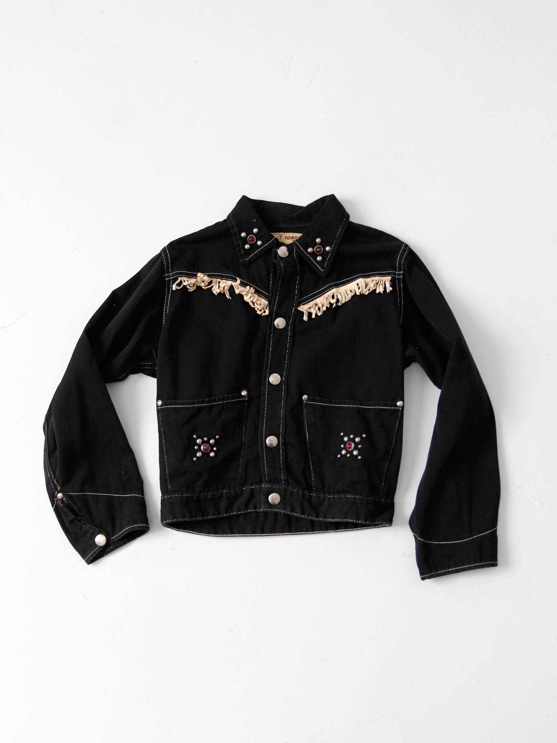 Vintage Kinder Jacke, Li'l Hombre Von Nattyboy Jeansjacke von mylittlehuckleberry