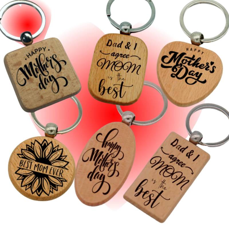 Bestes Muttertagsgeschenk Beste Mutter Aller Zeiten Personalisierte Benutzerdefinierte Schlüsselbund von myonlinewinkel