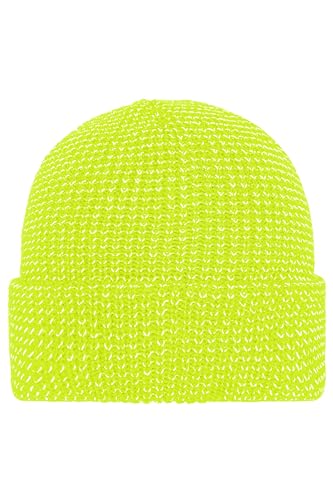 myrtle beach Reflective Winter Beanie - Strickmütze mit reflektierenden Akzenten | Farbe: bright-yellow | Grösse: one size - 5er Pack myrtle beach Reflective Winter Beanie - Strickmütze mit reflektierenden Akzenten | Farbe: bright-yellow | Grösse: one size - 5er Pack von myrtle beach