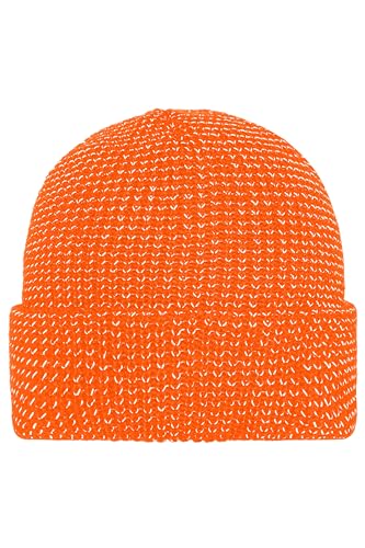 myrtle beach Reflective Winter Beanie - Strickmütze mit reflektierenden Akzenten | Farbe: bright-orange | Grösse: one size - 2er Pack myrtle beach Reflective Winter Beanie - Strickmütze mit reflektierenden Akzenten | Farbe: bright-orange | Grösse: one size - 2er Pack von myrtle beach