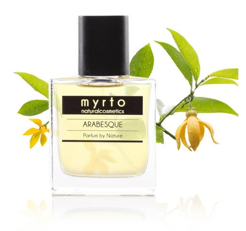 myrto Naturkosmetik Eau de Parfum Bio Natur Parfum ARABESQUE - unisex, Glasflakon, Handmade, reine ätherische Öle von myrto Naturkosmetik