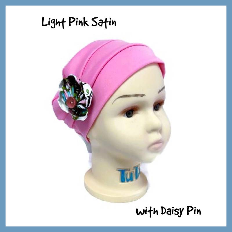 Kind Kleinkind Jersey Satin Haar Snood Chemo Kopfschmuck, Krebs Patient Hut, Pillbox Kopfschmuck Geschenk, Alopezie Kopftuch von myscap