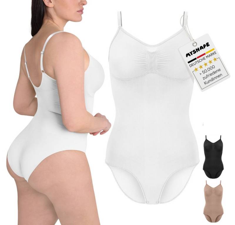 myshape Shaping-Body Bodysuit Shapewear Damen mit Slip – Bauchweg & Po-Lift Effekt von myshape