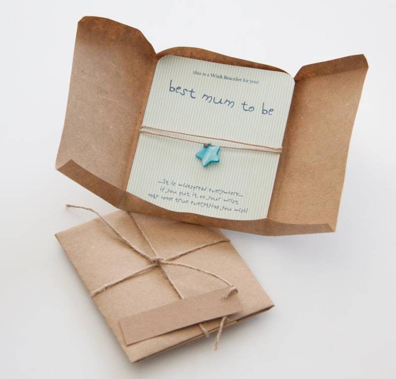 Personalisiertes Baby Shower Geschenk, Personalisierte Mama Zu Sein Schwangerschaft Geschenk. Wunsch Armband Geschenk Unter 10, Für Sie, Neue von mytreehandmade