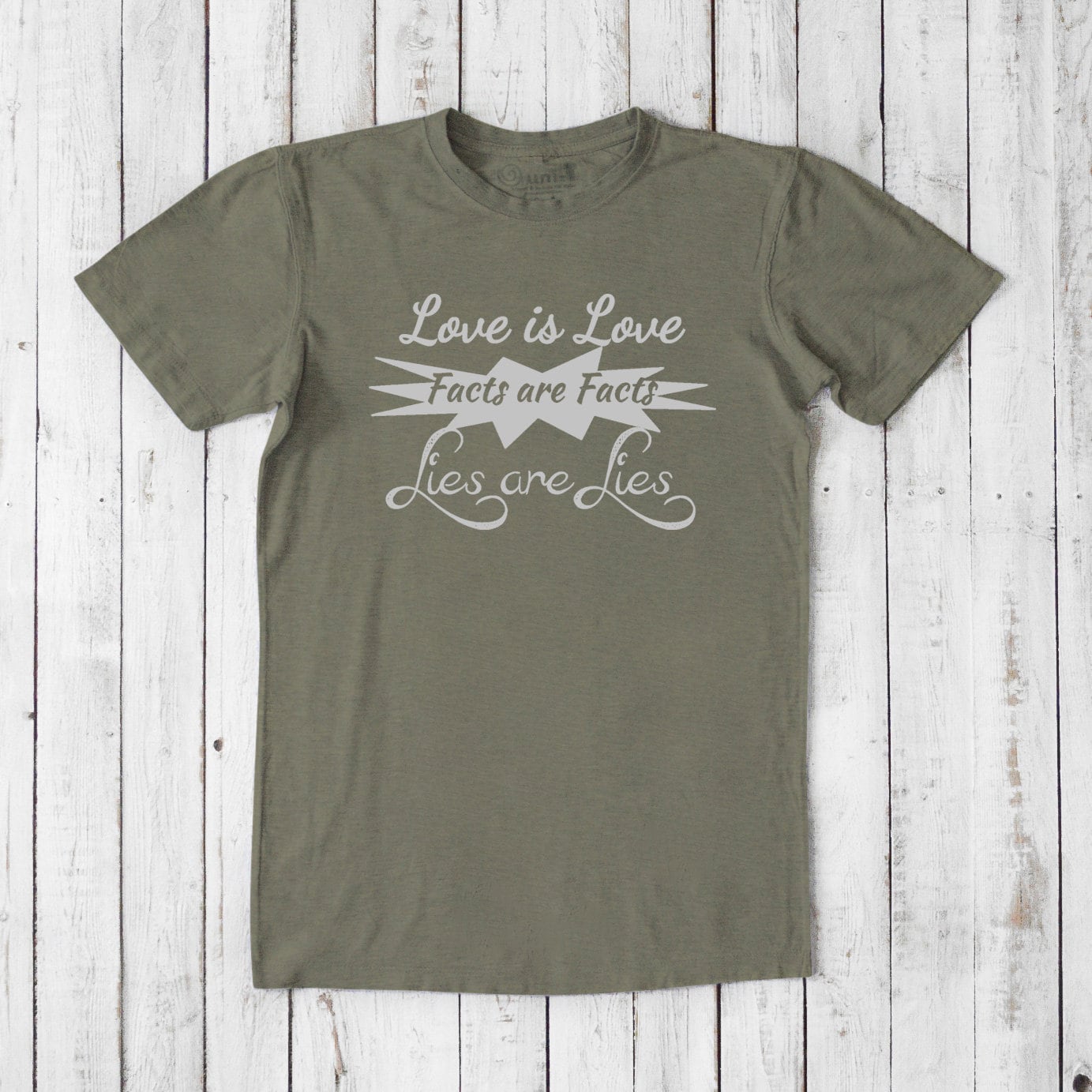 Alternative Fakt Shirt Bamboo T-Shirt Aus Bio-Baumwolle von myuniT