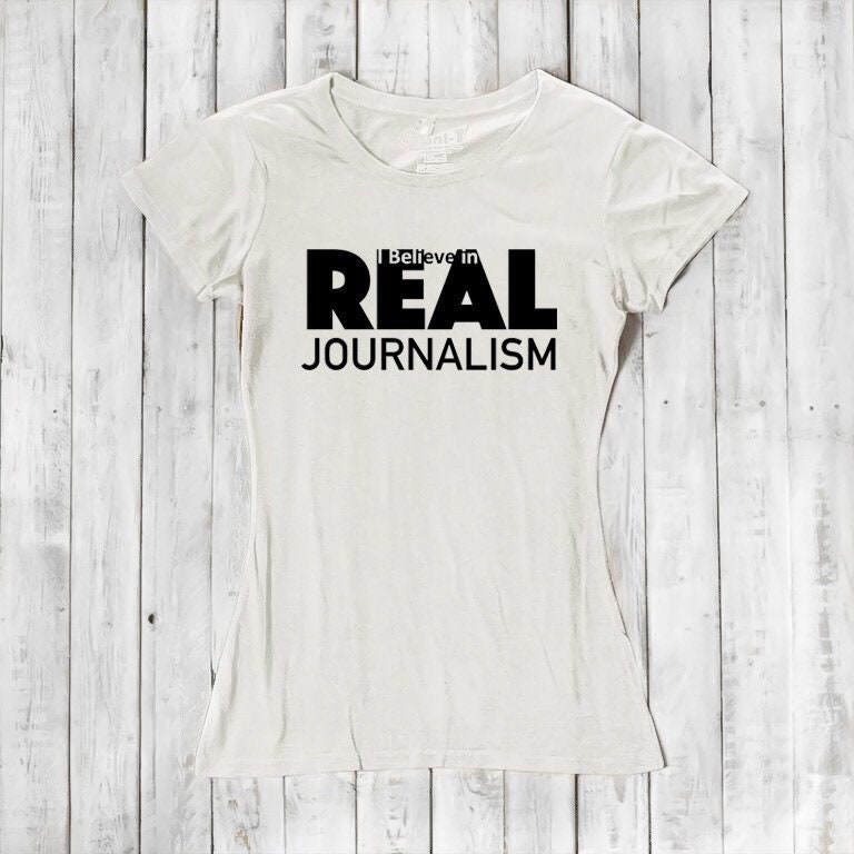 Unterstützen Sie Die Freie Presse | Unterstütze Cnn Support Journalismus Journalisten Damen Bambus Kleidung Ich Glaube An Echten von myuniT