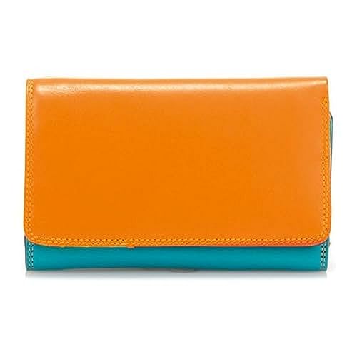 mywalit - Leder Damen Geldbörse - Medium Tri-fold w/Outer Zip Purse - 363-115 - Copacabana von mywalit