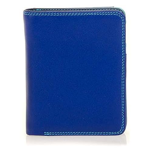 mywalit - Leder Damen Geldbörse - Medium Wallet w/Zip Around Purse - 231-92 - Seascape von mywalit