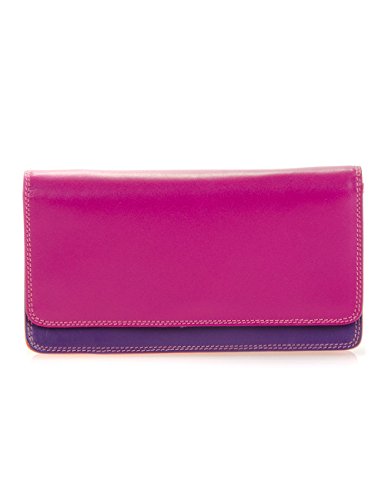 mywalit - Leder Damen Geldbörse - Medium matinee Purse Wallet - 237-75 - Sangria Multi von mywalit