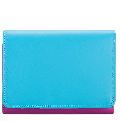 mywalit - Leder Damen Geldbörse - medium tri-fold Wallet - 106-177 - mare von mywalit