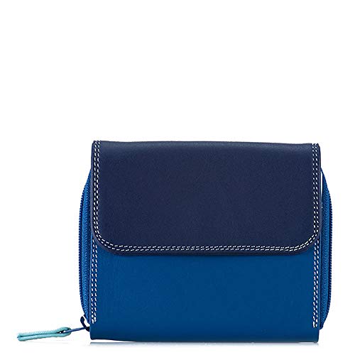 mywalit Medium Wallet Zip Coin Geldbörse Leder 12 cm von mywalit