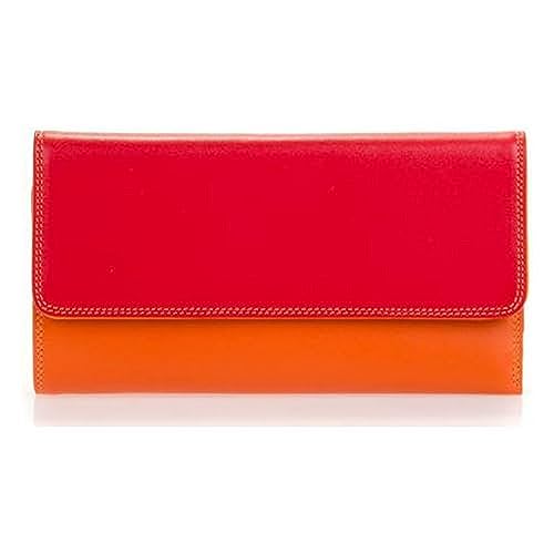 mywalit Tri-fold Zip Wallet Geldbörse Leder 17 cm von mywalit