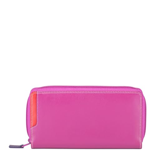 mywalit Uni Large Zip Around Wallet, Sangria Multi von mywalit
