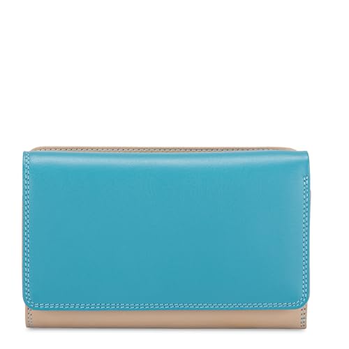 mywalit Uni Medium Tri-fold W/Outer Zip Purse Wallet, Sardinien von mywalit