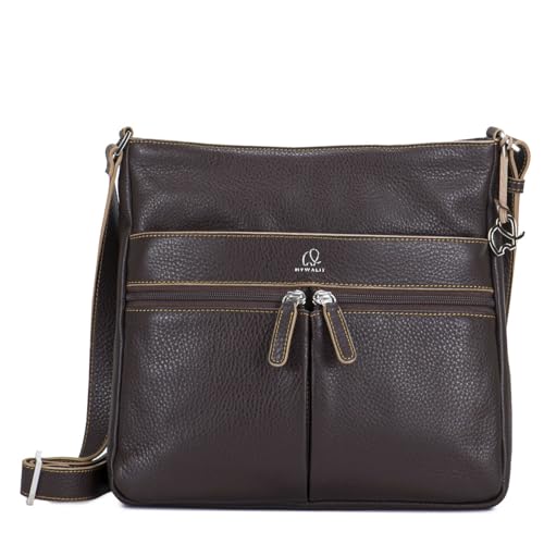 mywalit Unisex Doppelte Tasche, Schulter Brieftasche, Wald von mywalit