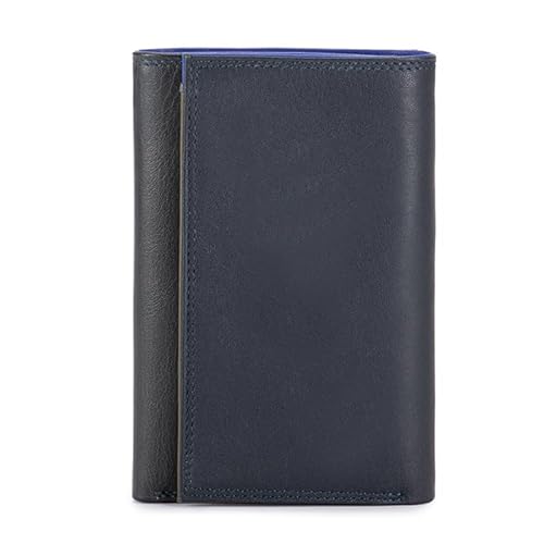 mywalit Unisex Tri Fold with Simple Zip Accessory-Travel Wallet, Midnight von mywalit
