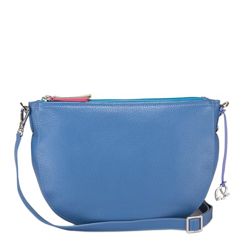 mywalit Unisex Half Moon Shoulder Bag Handtasche, Blau (Pitch Blue) von mywalit