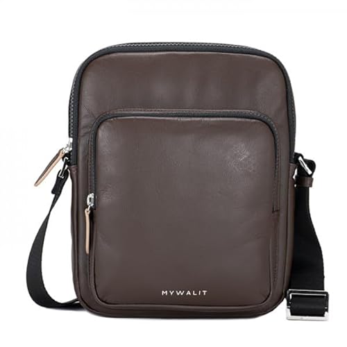 mywalit Unisex S/S Über Körper Brieftasche, braun von mywalit