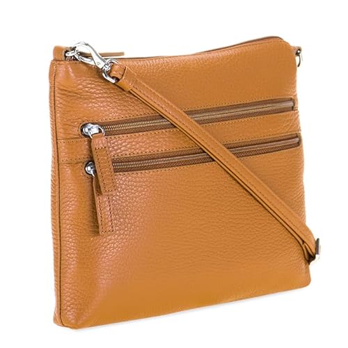 mywalit Unisex Slim Tri Zip Cross Body Reisezubehör-Brieftasche, 162 von mywalit