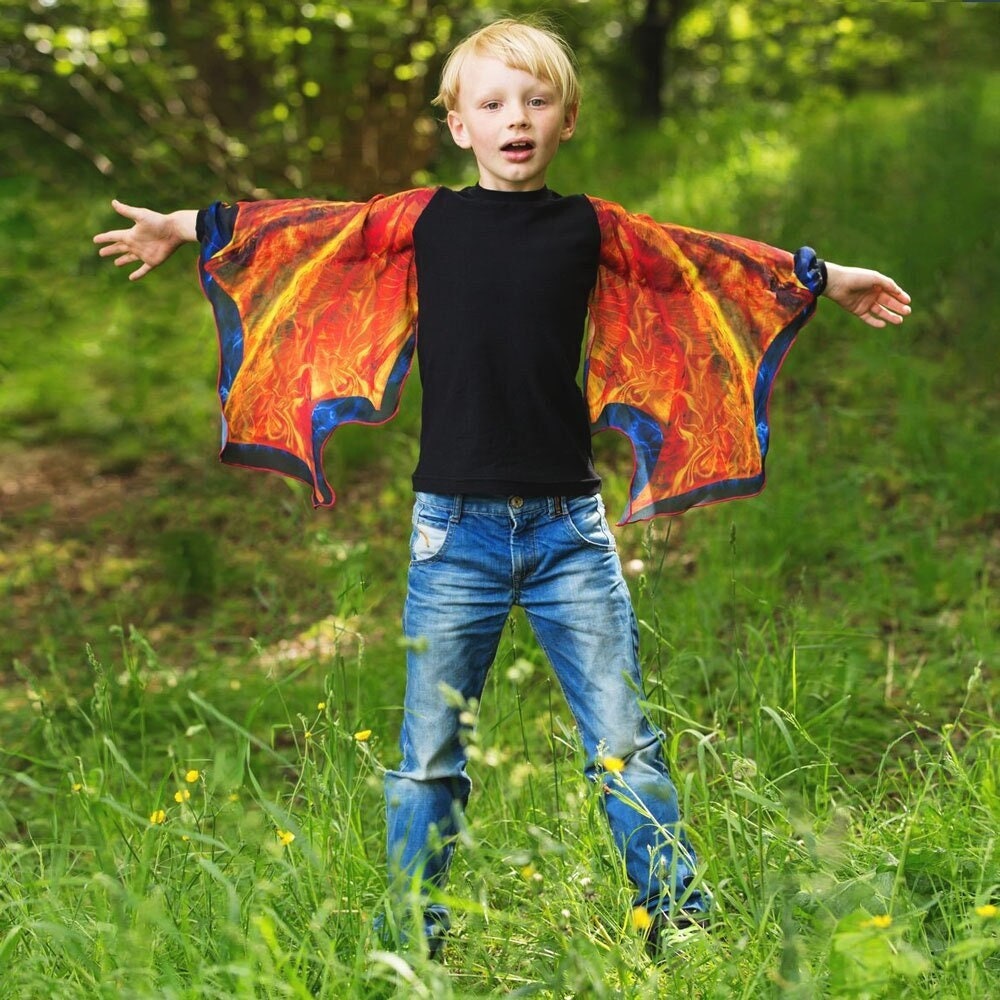 Mächtiger Drache Flügel Shirt Für Kinder, Dress Up Spielzeug Kostüm Mädchen Und Jungen, Hohe Qualität, Bio & Maschinenwaschbar von mywingslove