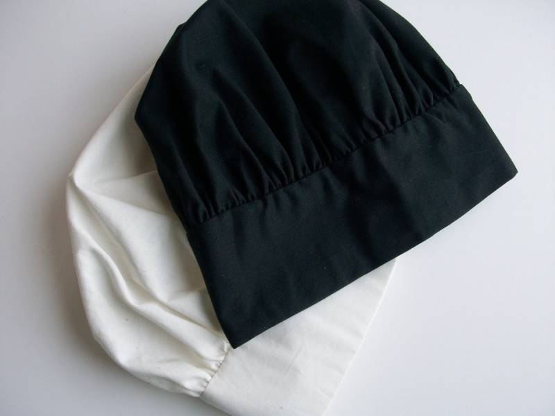 Unisex Kochhut - Custom Fit in Schwarz Oder Weiß von mzdesigns