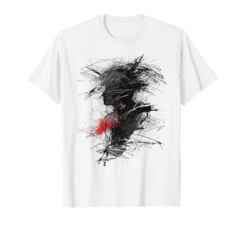 Menschliches Kunstwerk Zeichnung Männer Abstrakte Grafik Kunst Anime T-Shirt von @n!mY