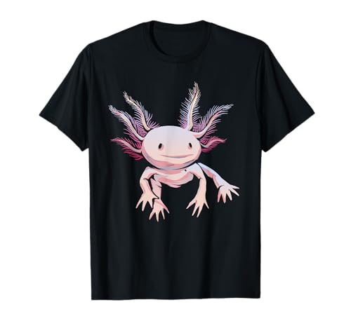 Axolotl Herren Tiermotiv Damen Tiere Axolotl T-Shirt von @n!mal