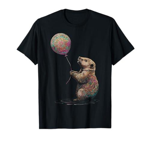 Biber Mandala Druck Kunst Tierliebhaber Kunstwerk Biber T-Shirt Biber Mandala Druck Kunst Tierliebhaber Kunstwerk Biber T-Shirt von @n!mal