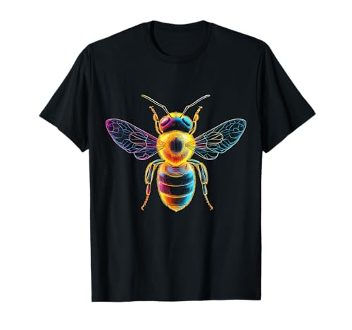 Biene bunt Malerei Motiv Tierliebhaber Druck Kunst Biene T-Shirt Biene bunt Malerei Motiv Tierliebhaber Druck Kunst Biene T-Shirt von @n!mal