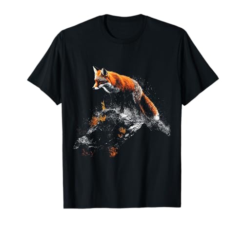 Fuchs Zeichnung Druck Motiv Tierliebhaber Portrait Kunst Fuchs T-Shirt Fuchs Zeichnung Druck Motiv Tierliebhaber Portrait Kunst Fuchs T-Shirt von @n!mal