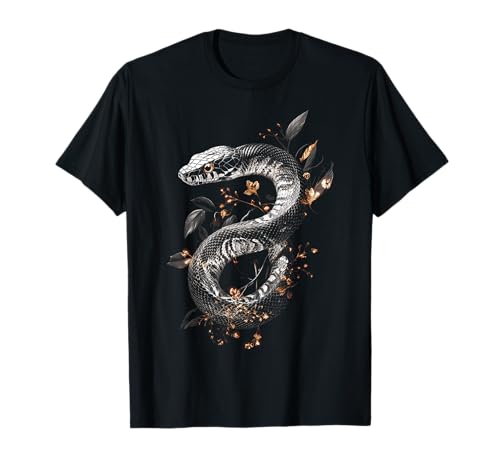 Schlange Tierliebhaber Druck Motiv Illustrator Kunst Schlange T-Shirt Schlange Tierliebhaber Druck Motiv Illustrator Kunst Schlange T-Shirt von @n!mal
