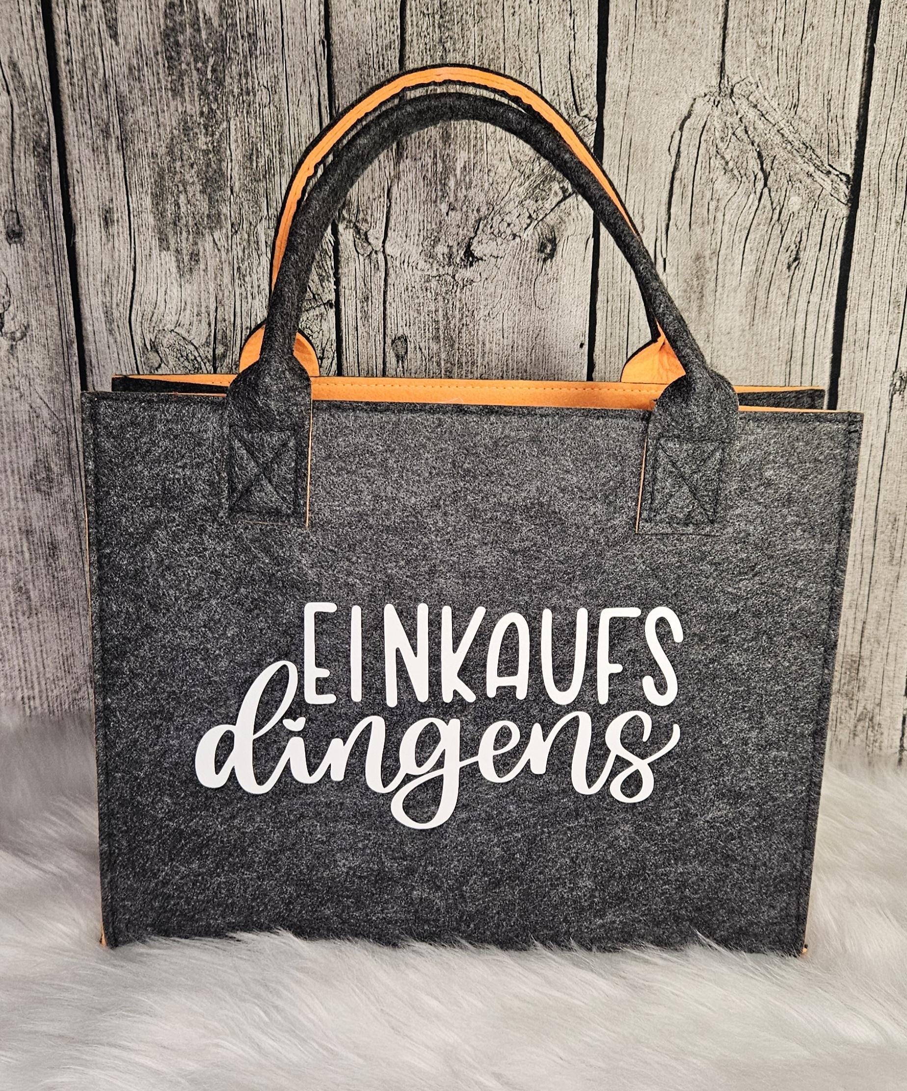 Filztasche | Geschenk Bunt Robuste "Einkaufsdingens" Filztasche | Geschenk Bunt Robuste "Einkaufsdingens" von nadelkonfetti