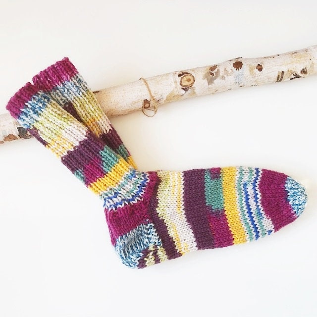 Socken 8-Fach Arte "Colourblock" Größe Wählbar von nadelspinnereiwerk
