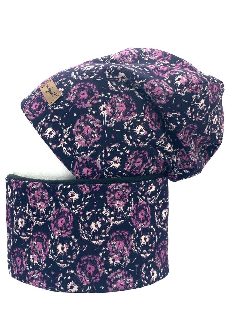 Pusteblumen, Beanie Mit Passendem Loop Oder Einzeln, Winter Set, Übergangs Frühlings Set von nadycat