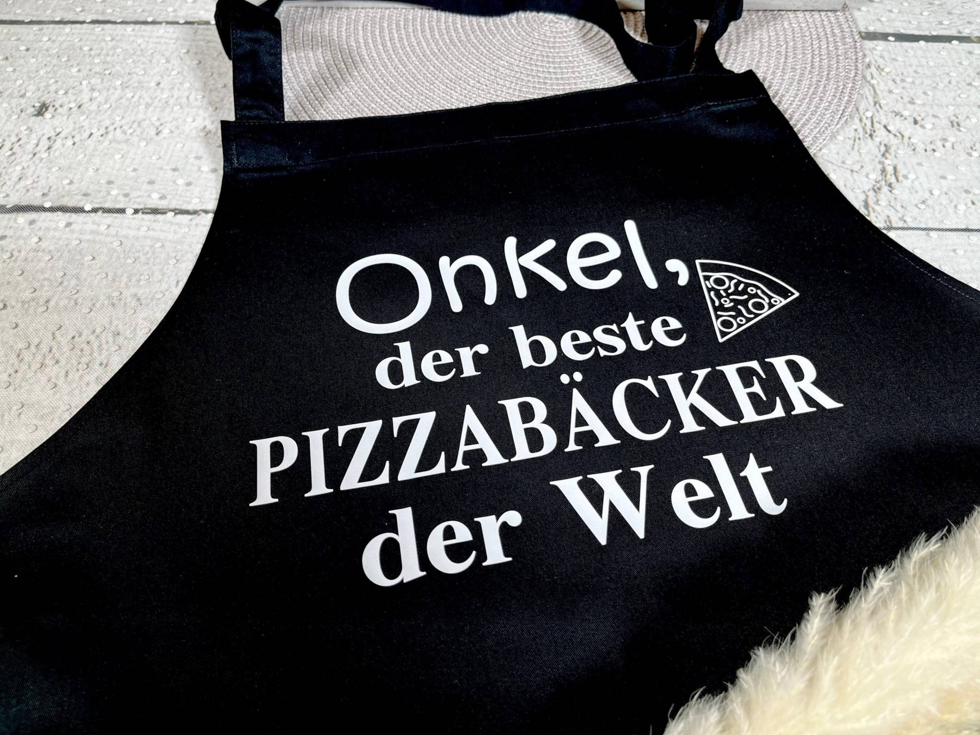Geschenk Schürze Kochschürze Grillschürze Personalisiert Pizzabäcker Pizzabäckerin von naehdesigns