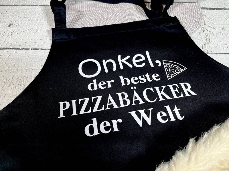 Geschenk Schürze Kochschürze Grillschürze Personalisiert Pizzabäcker Pizzabäckerin von naehdesigns